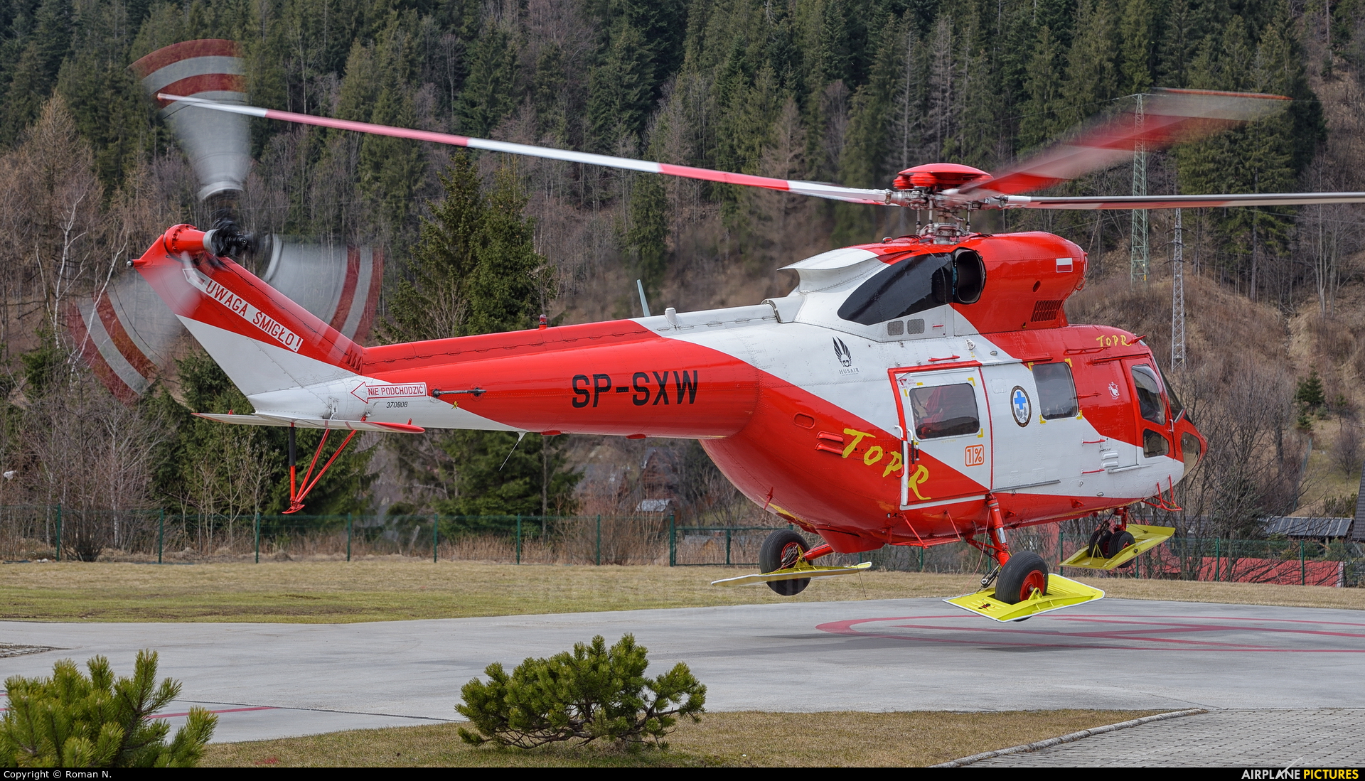 Tatra Mountains Rescue (TOPR) SP-SXW aircraft at Off Airport - Poland