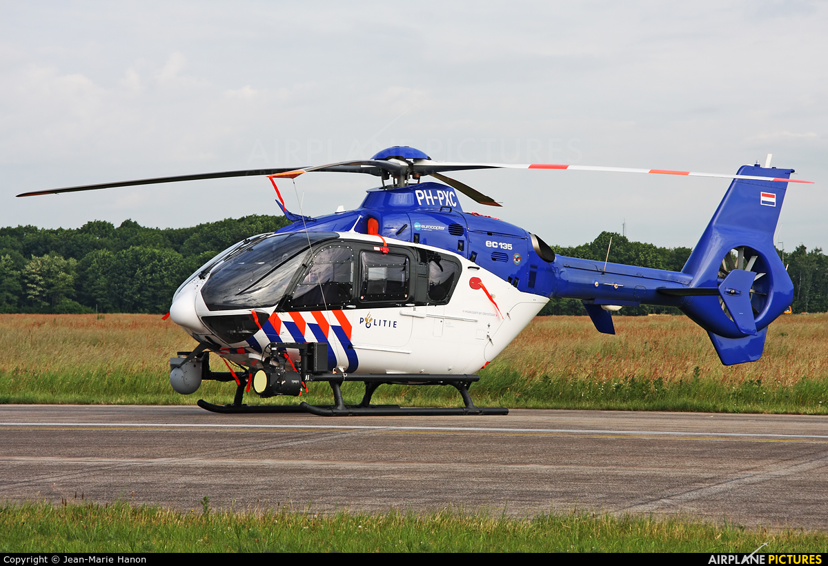Netherlands - Police PH-PXC aircraft at Uden - Volkel