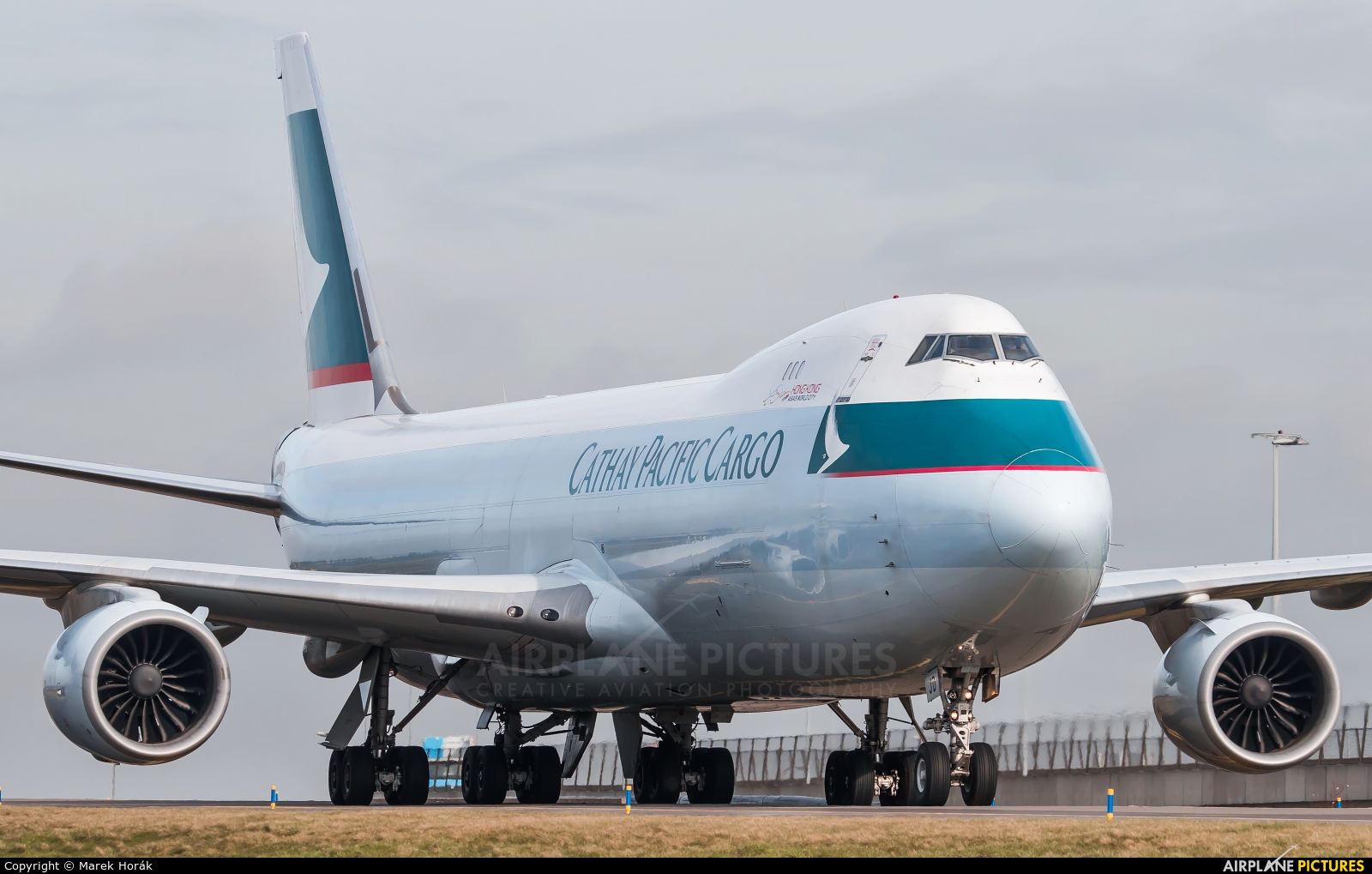 Cathay Pacific Cargo B-LJD aircraft at Amsterdam - Schiphol