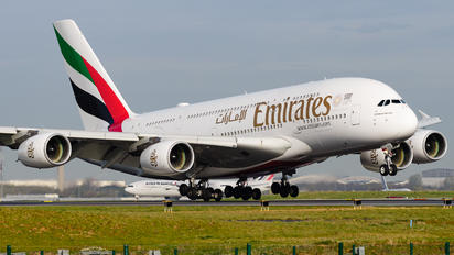 A6-EUC - Emirates Airlines Airbus A380