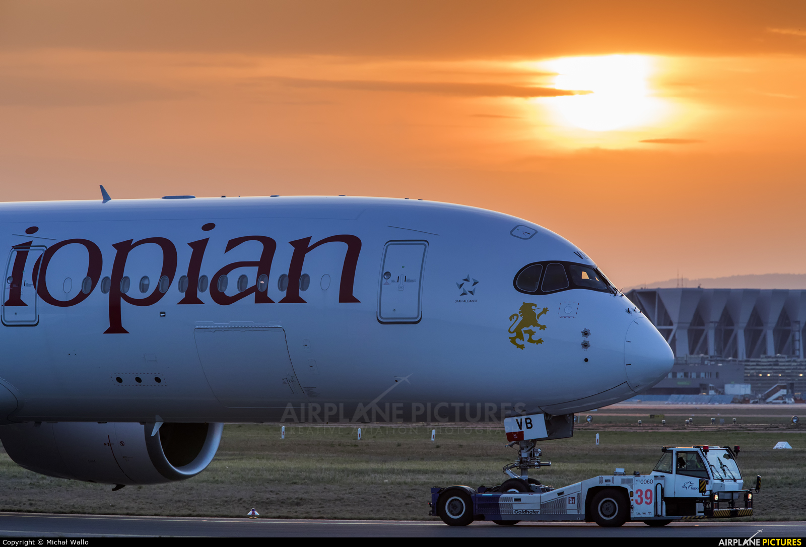 Ethiopian Airlines ET-AVB aircraft at Frankfurt