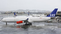 OY-KBA - SAS - Scandinavian Airlines Airbus A340-300 aircraft