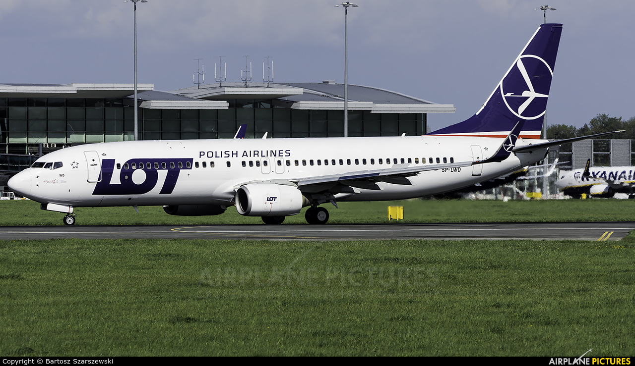 LOT - Polish Airlines SP-LWD aircraft at Wrocław - Copernicus