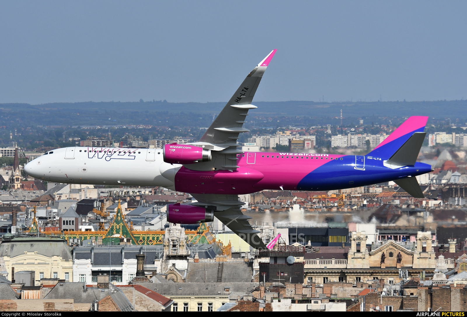 Wizz Air HA-LTA aircraft at Off Airport - Hungary