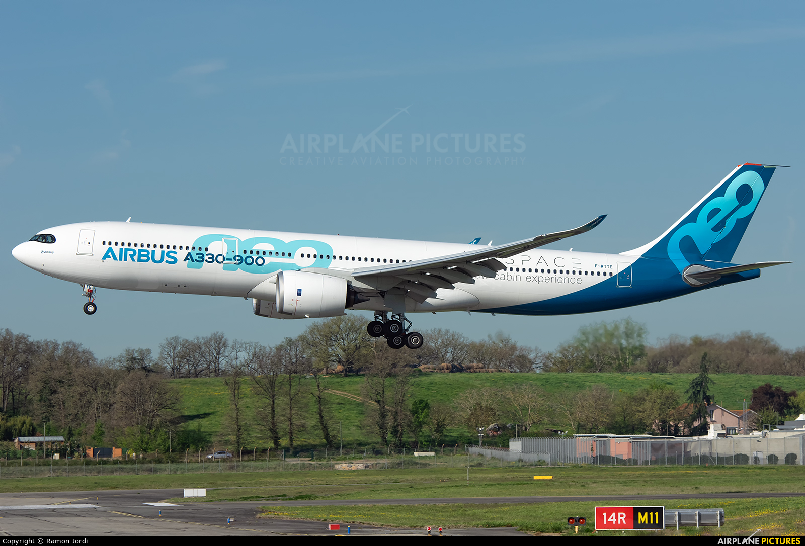 Airbus Industrie F-WTTE aircraft at Toulouse - Blagnac