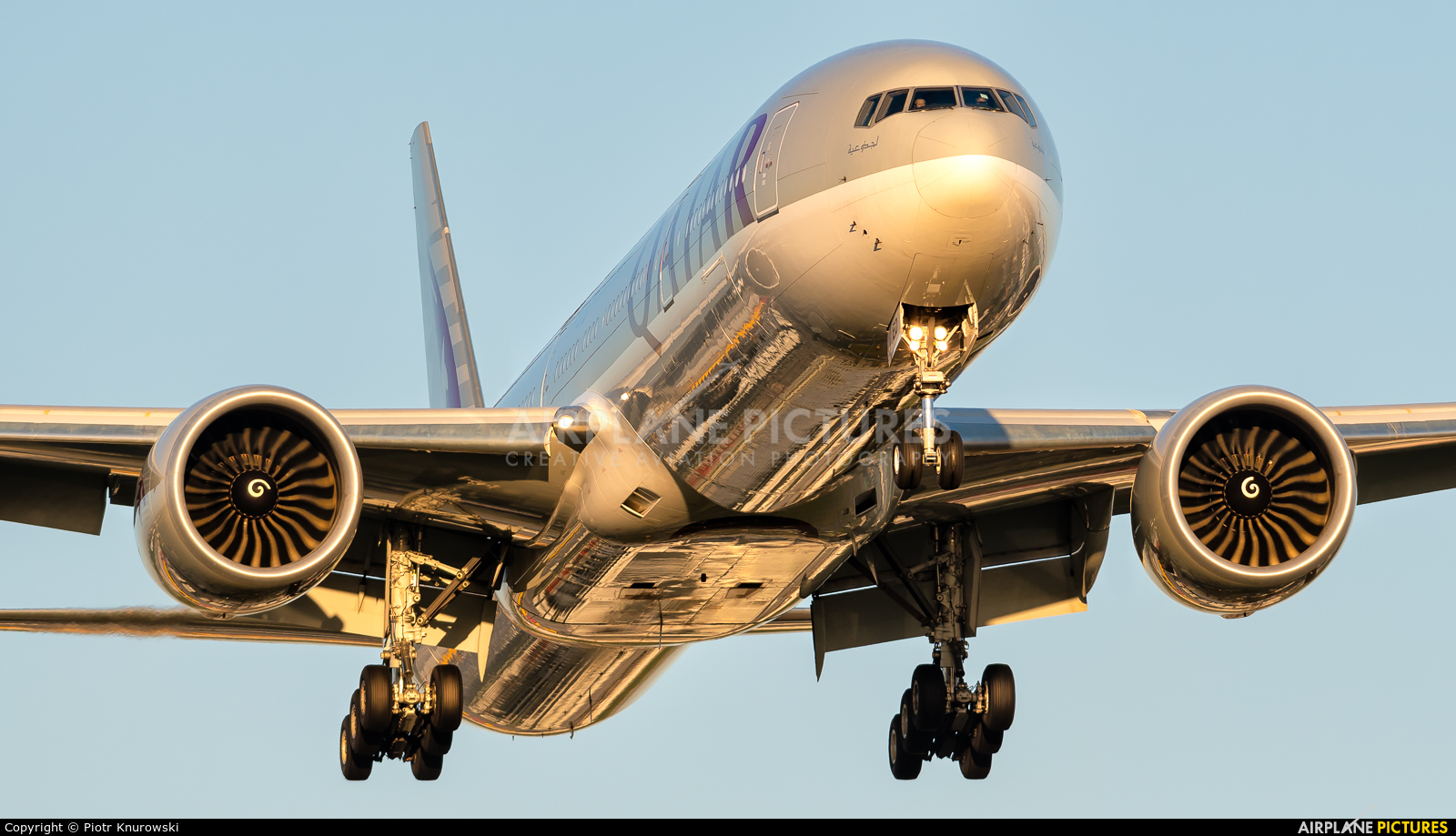 Qatar Airways A7-BED aircraft at Frankfurt