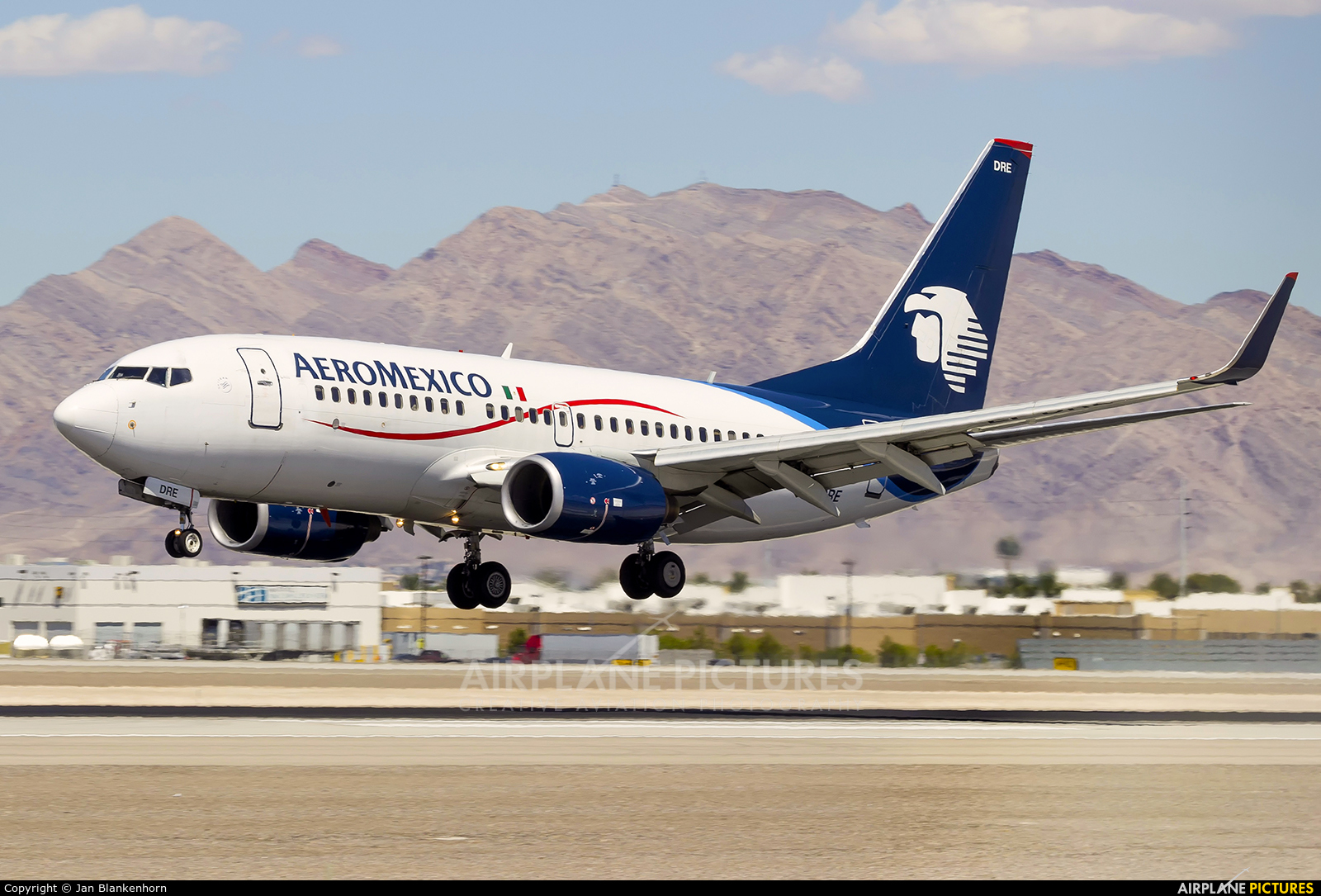 Aeromexico EI-DRE aircraft at Las Vegas - McCarran Intl