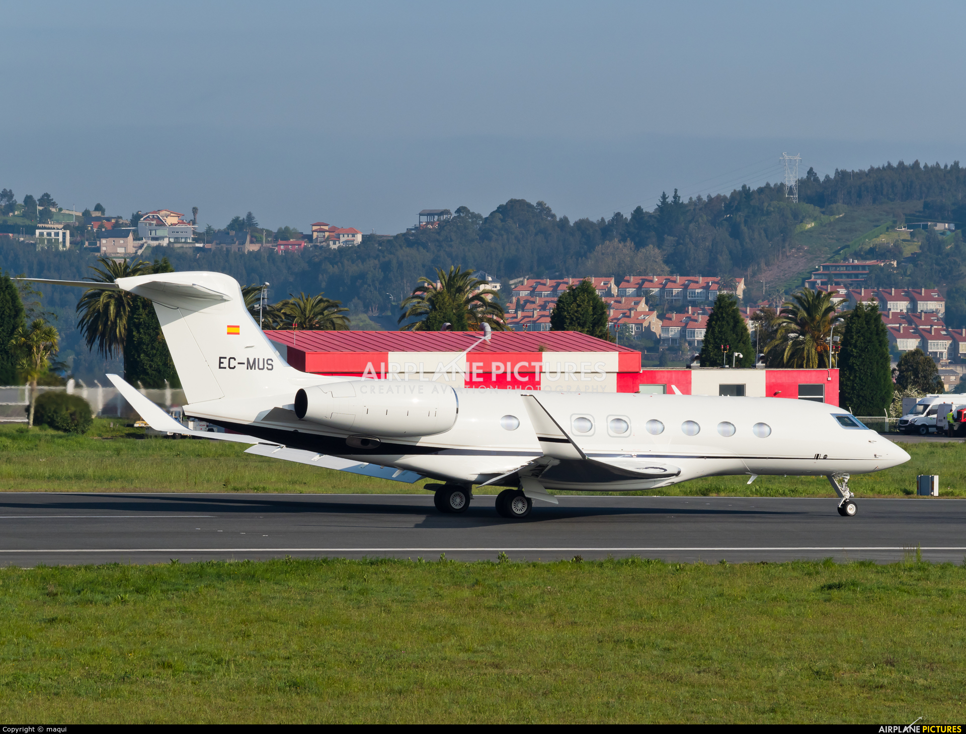 Gestair EC-MUS aircraft at La Coruña