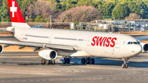 HB-JMM - Swiss Airbus A340-300 aircraft