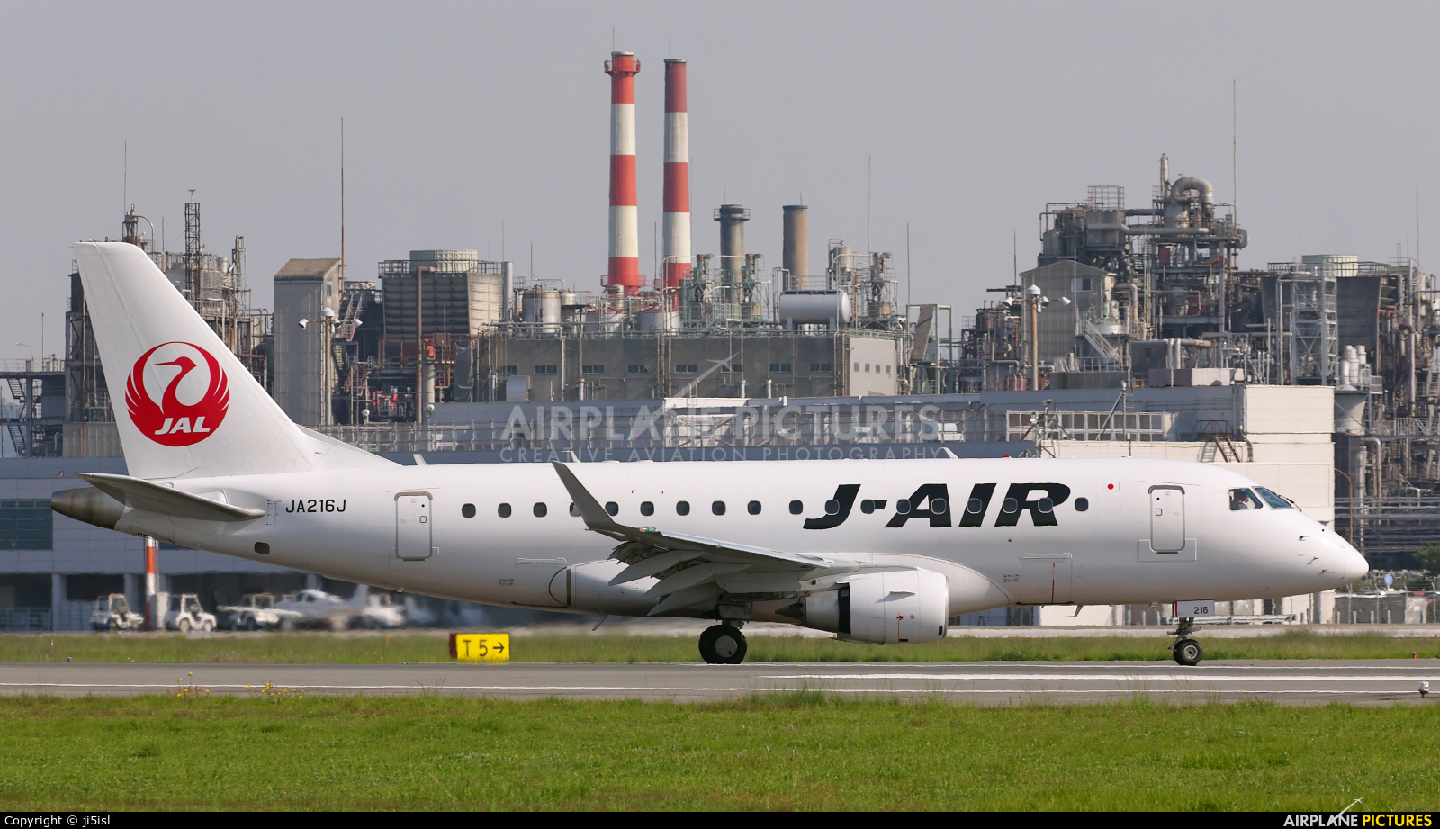 J-Air JA216J aircraft at Matsuyama 