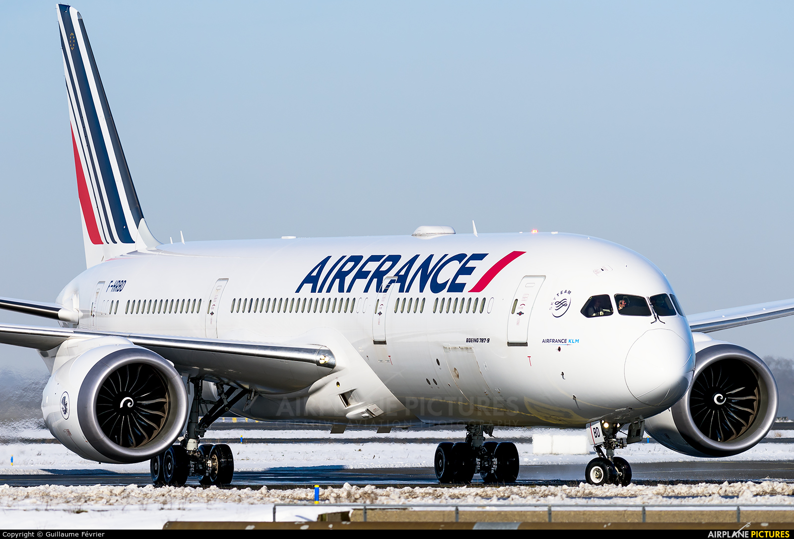 Air France F-HRBD aircraft at Paris - Charles de Gaulle