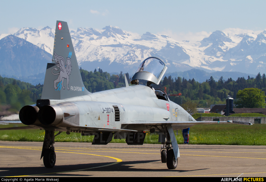 Switzerland - Air Force J-3074 aircraft at Emmen