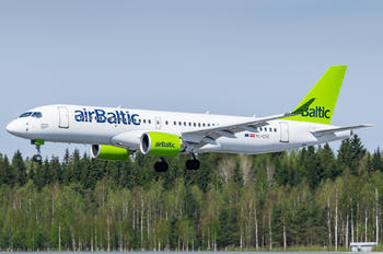 YL-CSC - Air Baltic Bombardier CS300