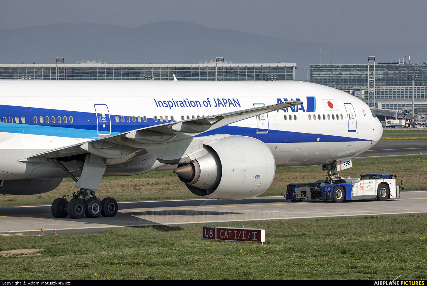 ANA - All Nippon Airways JA792A aircraft at Frankfurt