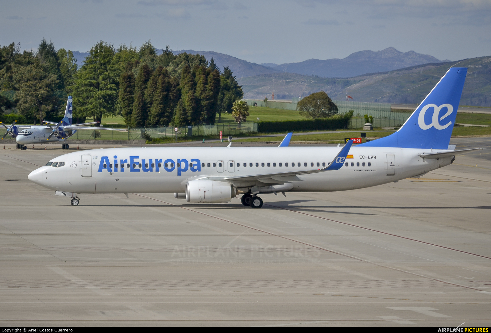 Air Europa EC-LPR aircraft at Vigo