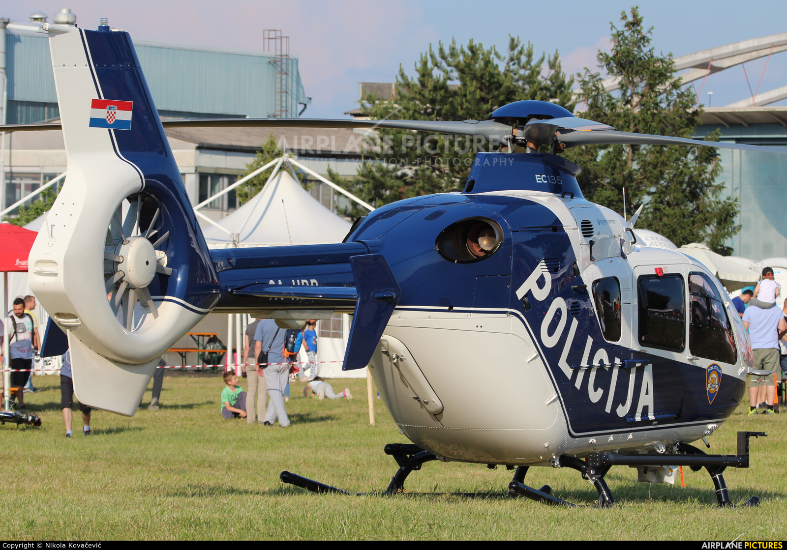 Croatia - Police 9A-HBB aircraft at Velika Gorica/ZTC