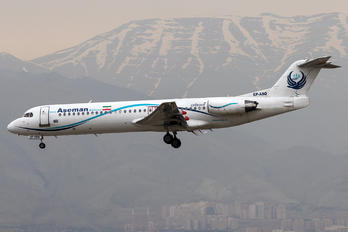 EP-ASQ - Iran Aseman Fokker 100