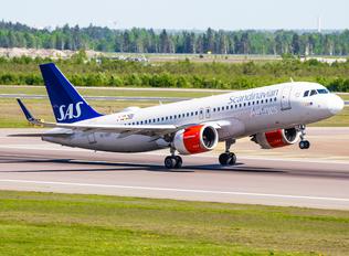 SE-DOY - SAS - Scandinavian Airlines Airbus A320 NEO