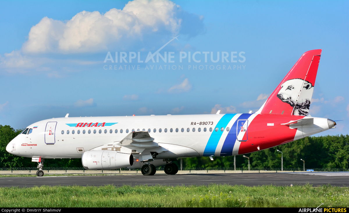 Yamal Airlines RA-89073 aircraft at Belgorod Intl