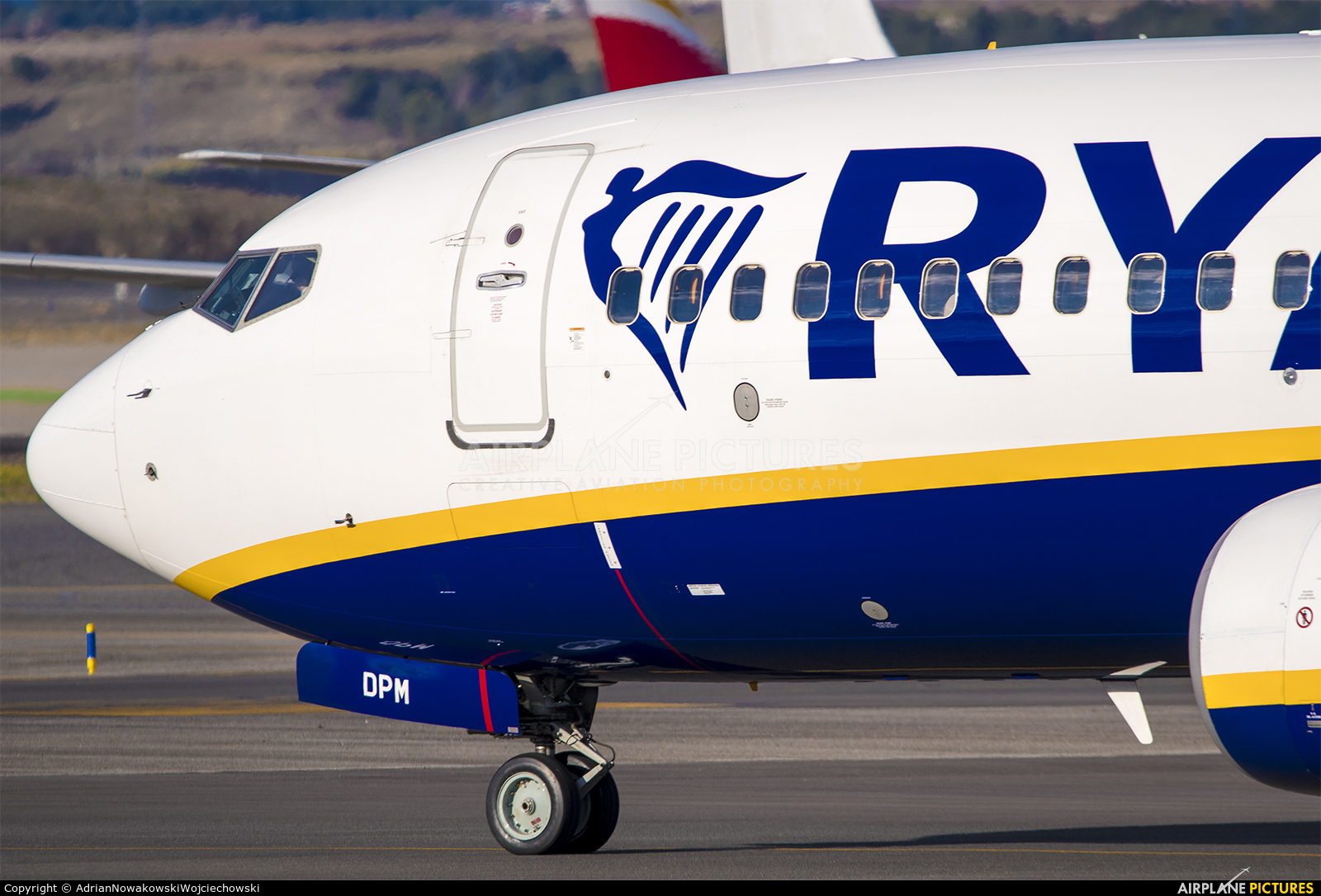 Ryanair EI-DPM aircraft at Madrid - Barajas
