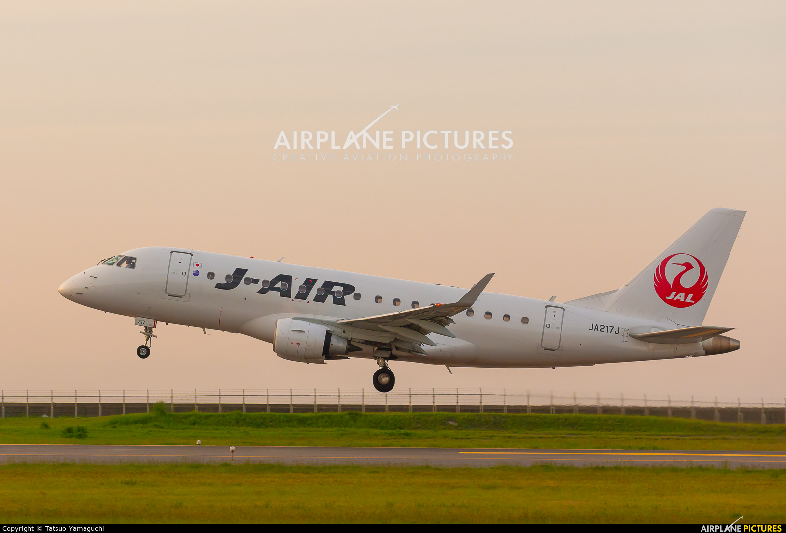 J-Air JA217J aircraft at Niigata