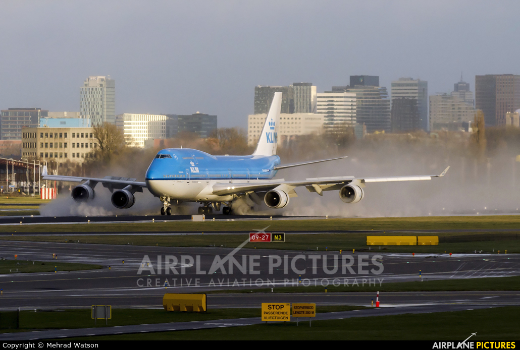 KLM PH-BFH aircraft at Amsterdam - Schiphol