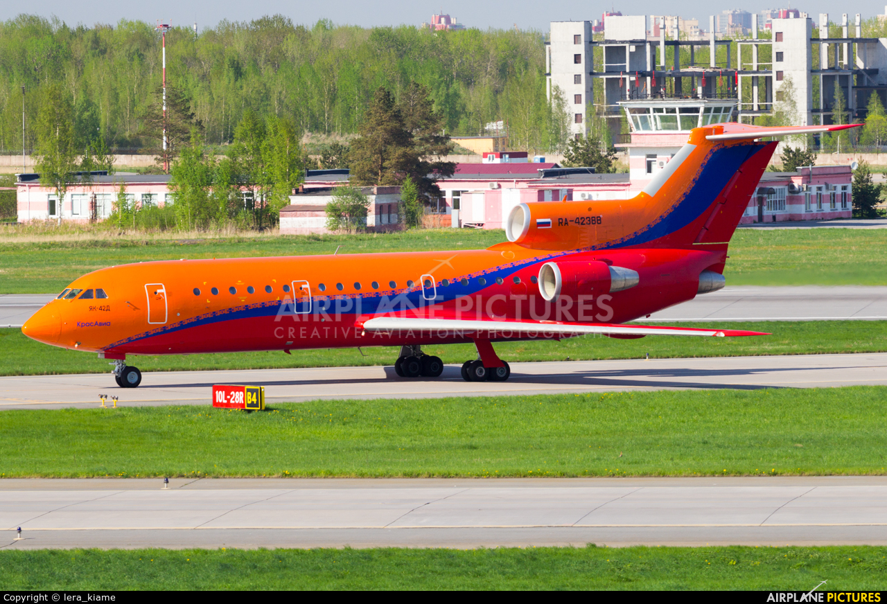 KrasAvia RA-42388 aircraft at St. Petersburg - Pulkovo