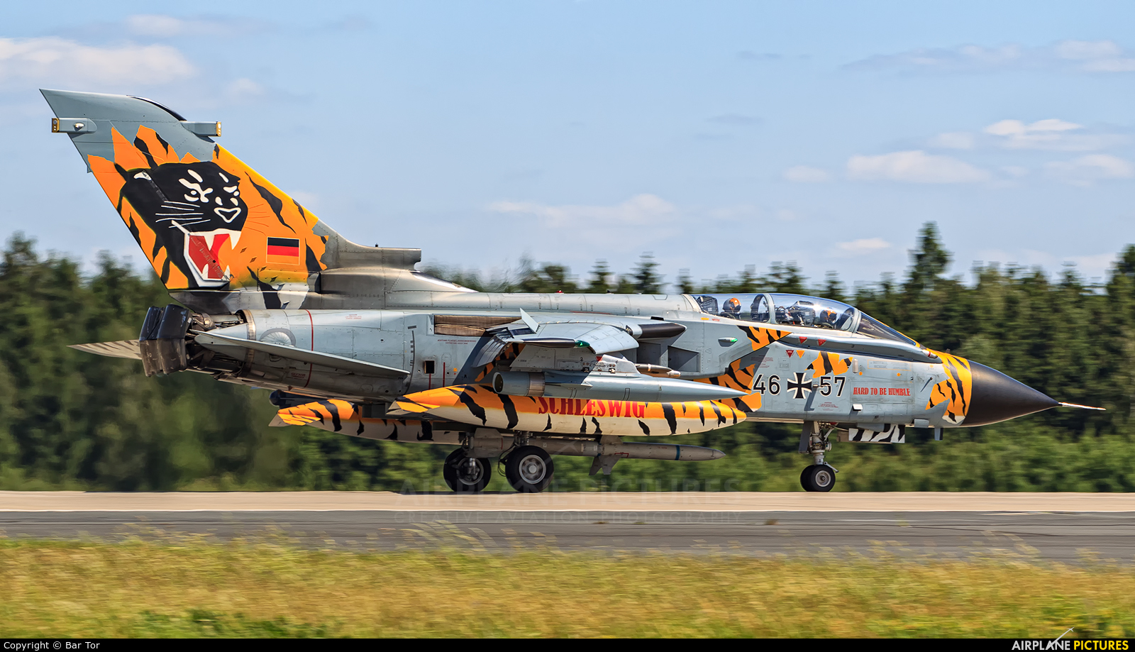Germany - Air Force 46+57 aircraft at Poznań - Krzesiny