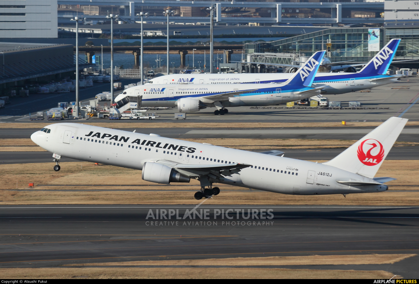 JAL - Japan Airlines JA612J aircraft at Tokyo - Haneda Intl