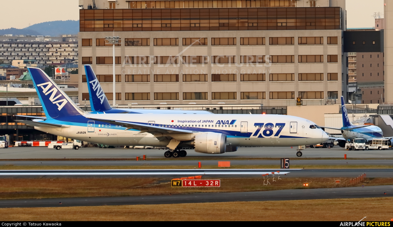 ANA - All Nippon Airways JA812A aircraft at Osaka - Itami Intl