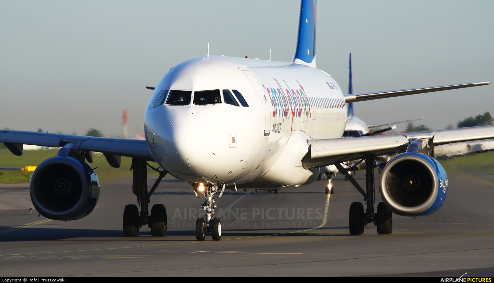 Small Planet Airlines SP-HAG aircraft at Warsaw - Frederic Chopin
