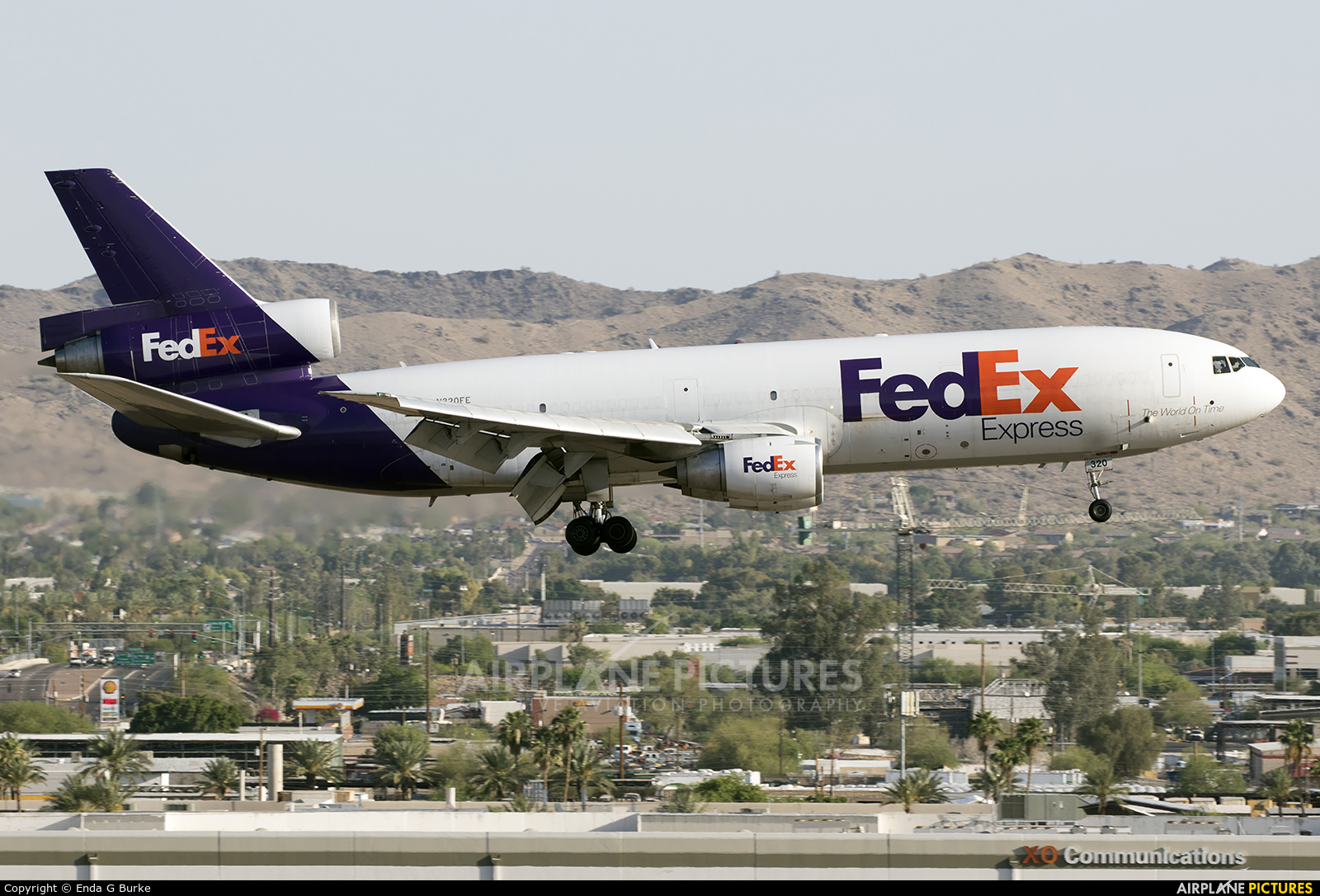 FedEx Federal Express N320FE aircraft at Phoenix - Sky Harbor Intl