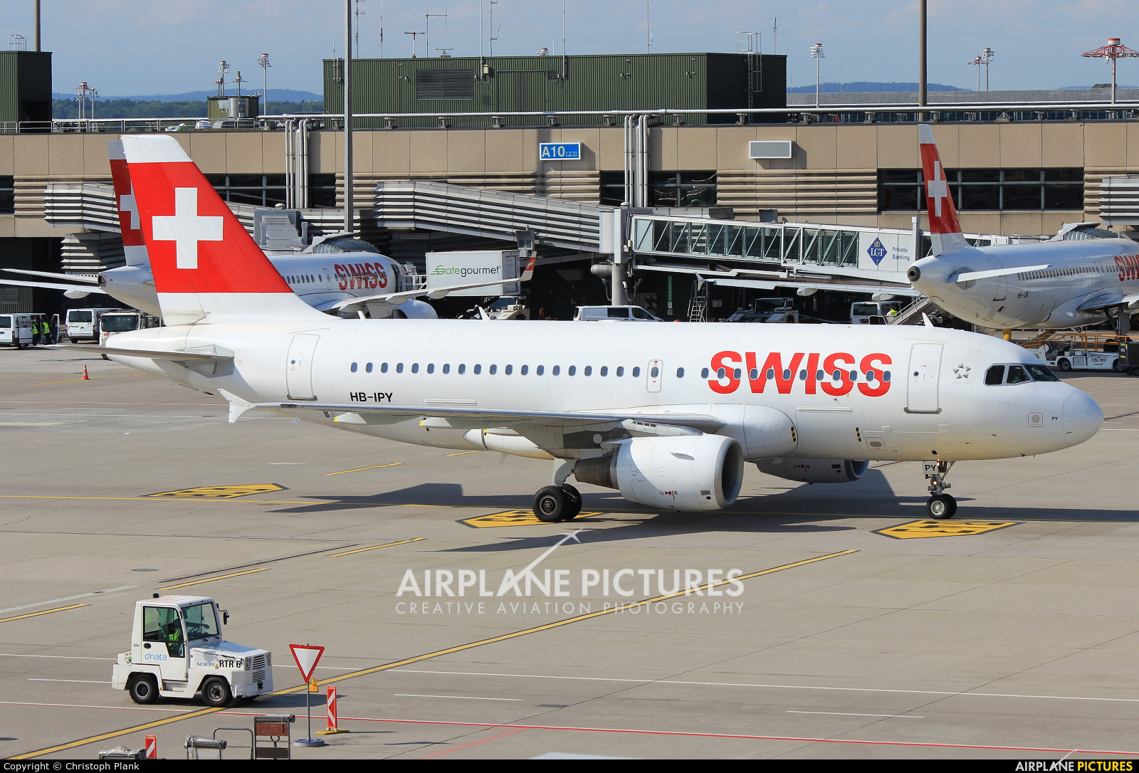 Swiss HB-IPY aircraft at Zurich