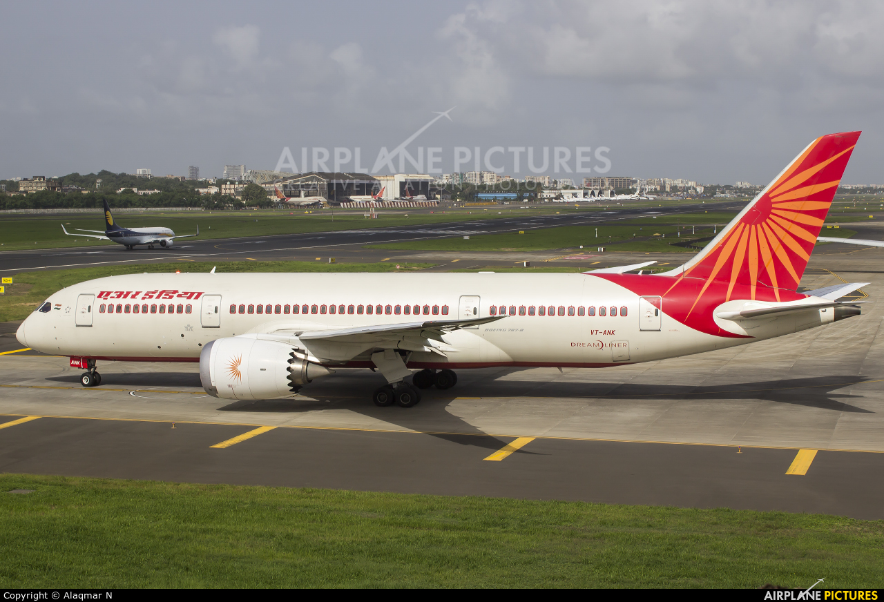 Air India VT-ANK aircraft at Mumbai - Chhatrapati Shivaji Intl