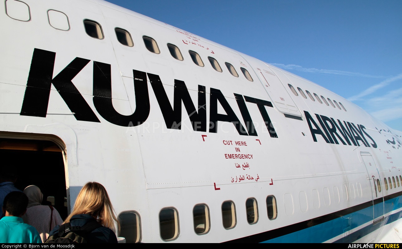 Kuwait Airways 9K-ADE aircraft at Geneva Intl
