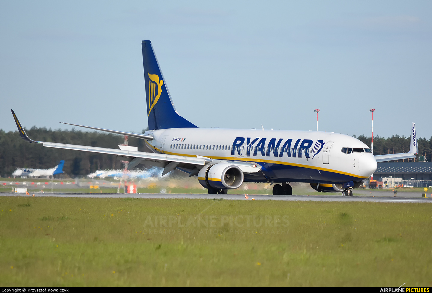 Ryanair EI-EXE aircraft at Katowice - Pyrzowice