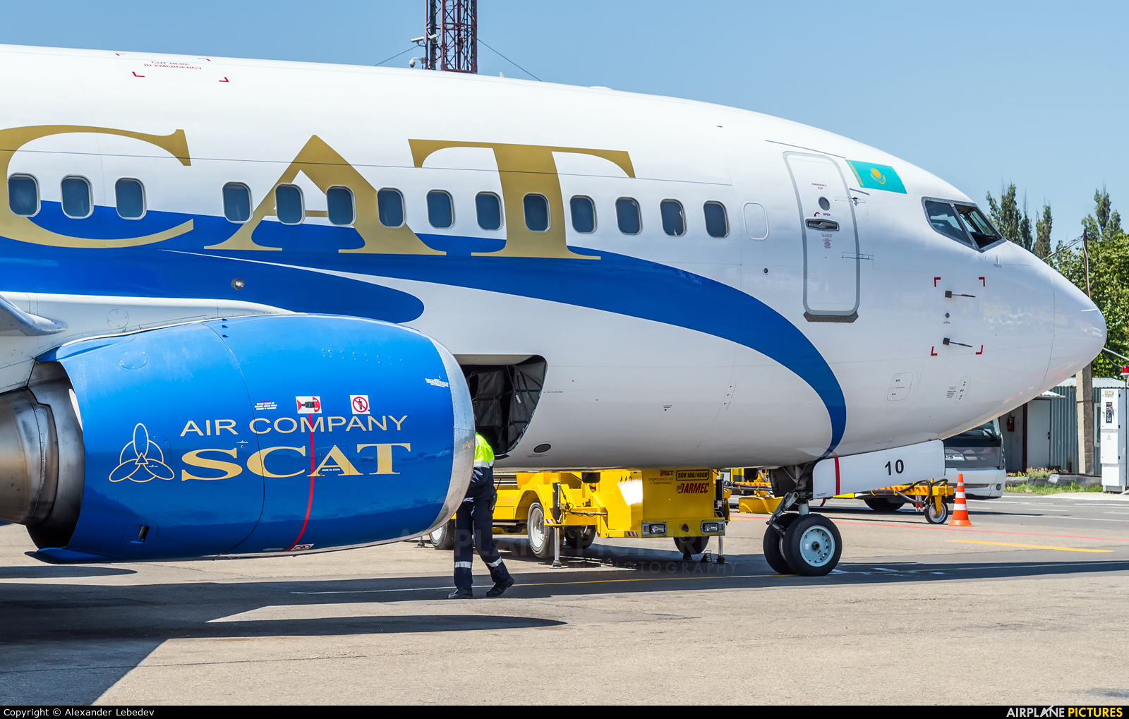 SCAT Air UP-B3710 aircraft at Krasnodar