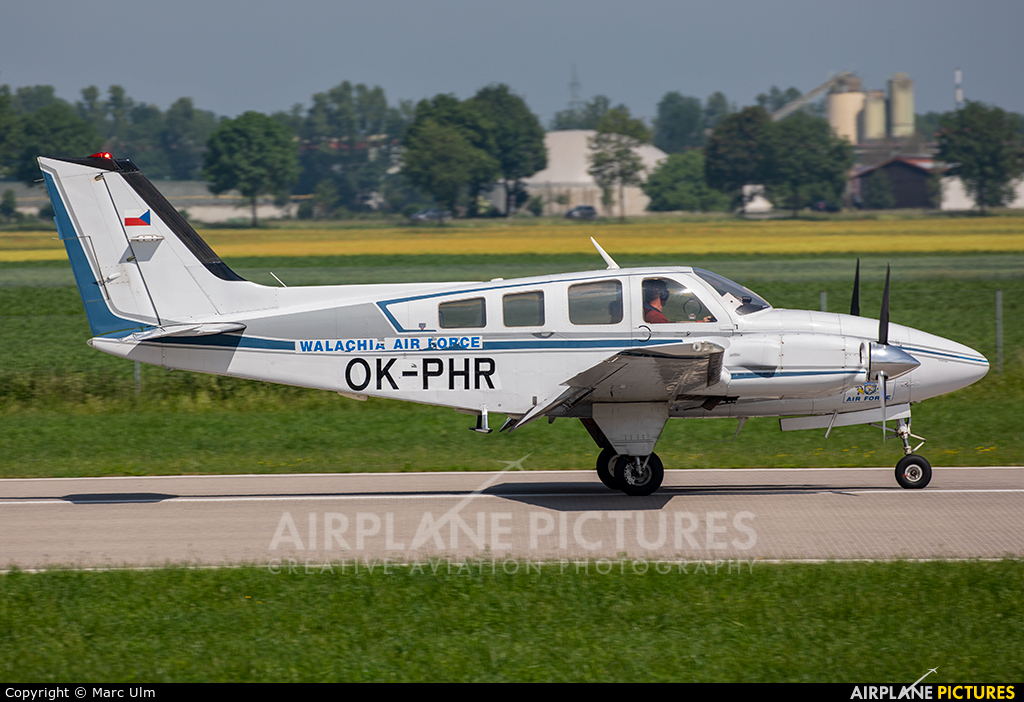 Private OK-PHR aircraft at Augsburg