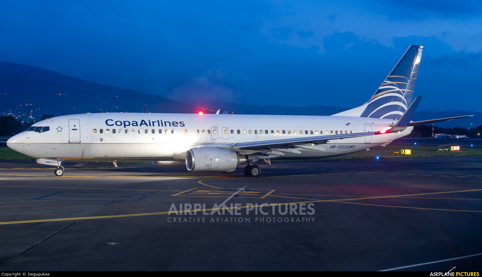 Copa Airlines HP-1522CMP aircraft at San Jose - Juan Santamaría Intl