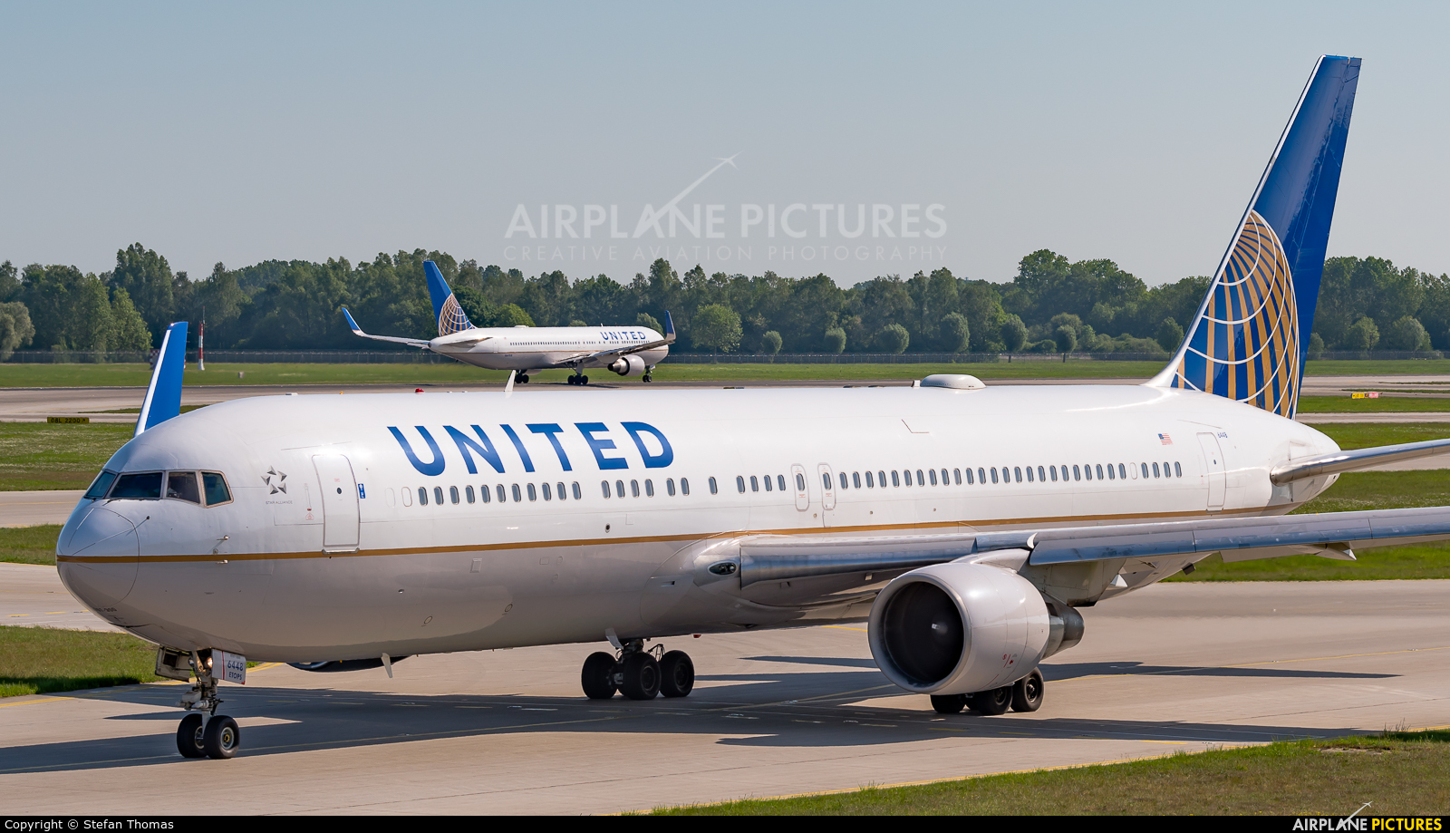 United Airlines N648UA aircraft at Munich