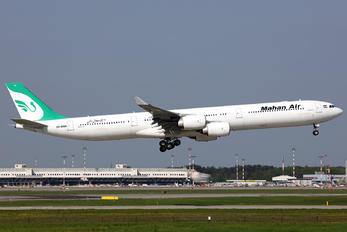 EP-MMR - Mahan Air Airbus A340-600