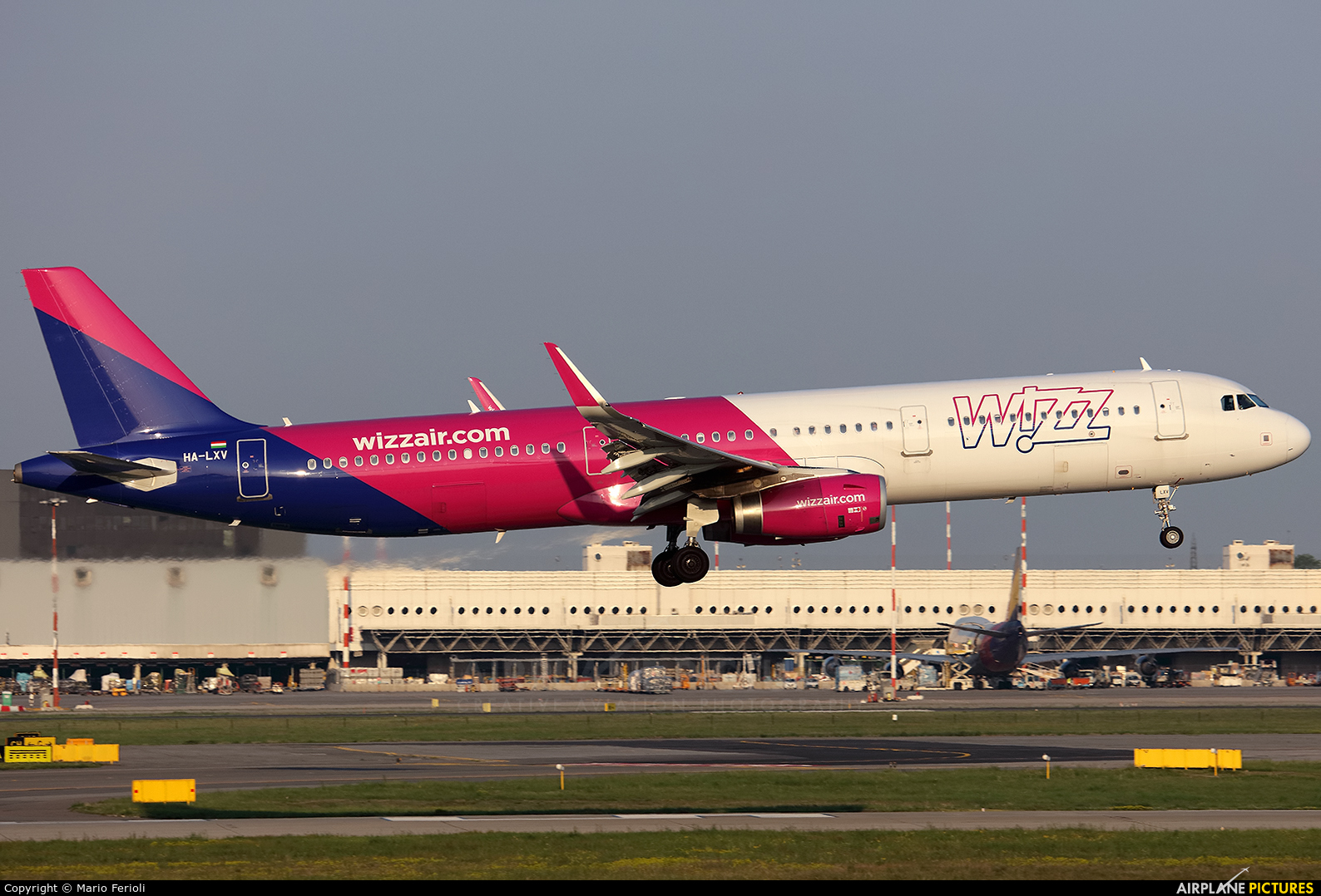 Wizz Air HA-LXV aircraft at Milan - Malpensa