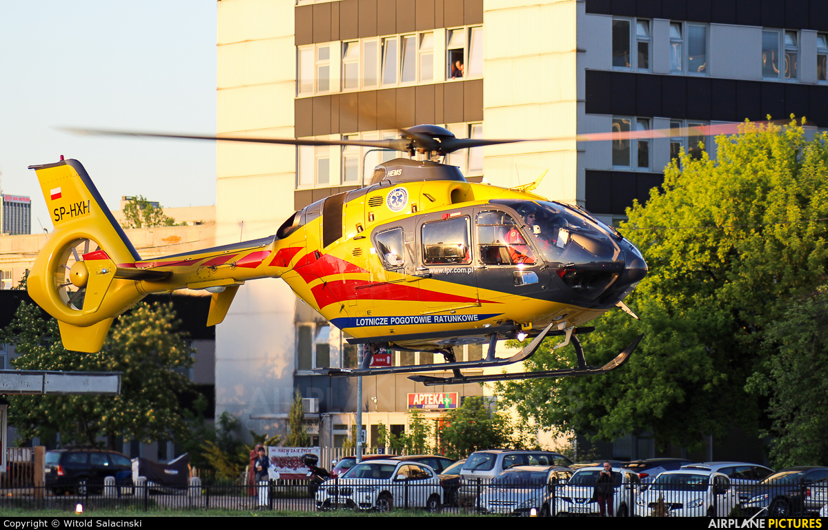 Polish Medical Air Rescue - Lotnicze Pogotowie Ratunkowe SP-HXH aircraft at Warsaw - Off Airport