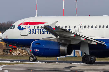 G-EUPK - British Airways Airbus A319