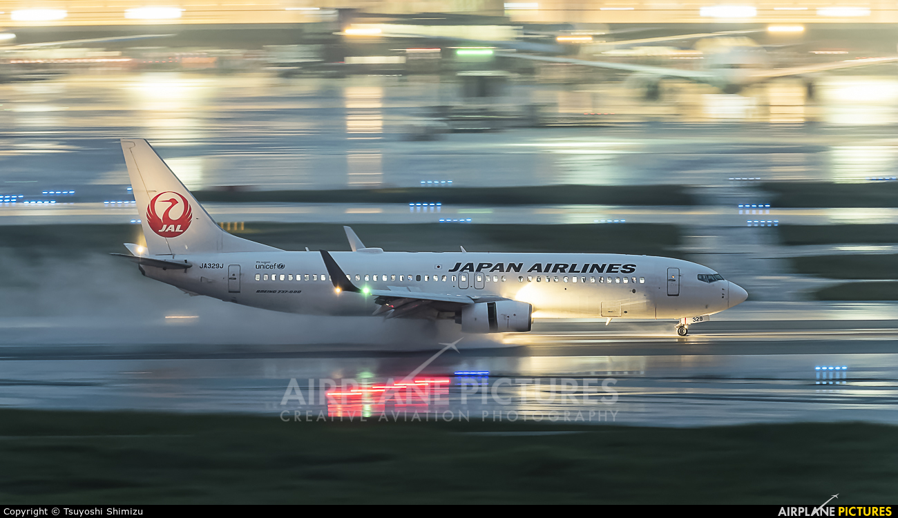 JAL - Japan Airlines JA329J aircraft at Tokyo - Haneda Intl
