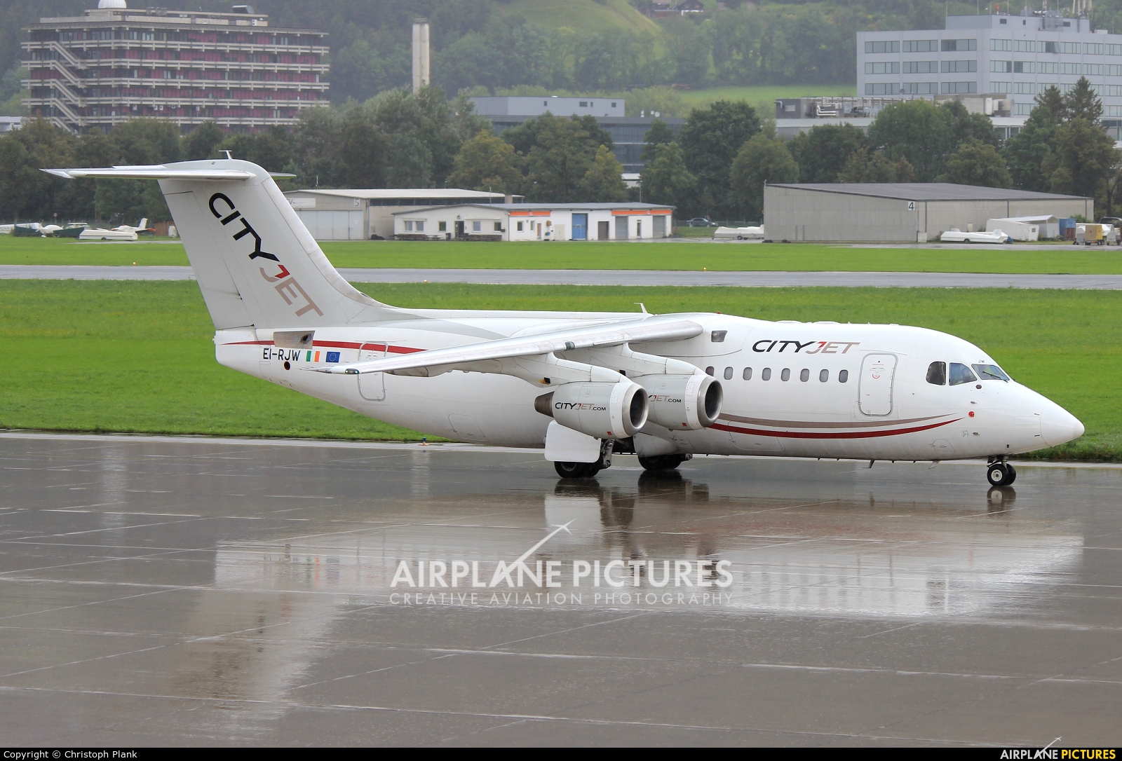 Air France - Cityjet EI-RJW aircraft at Innsbruck