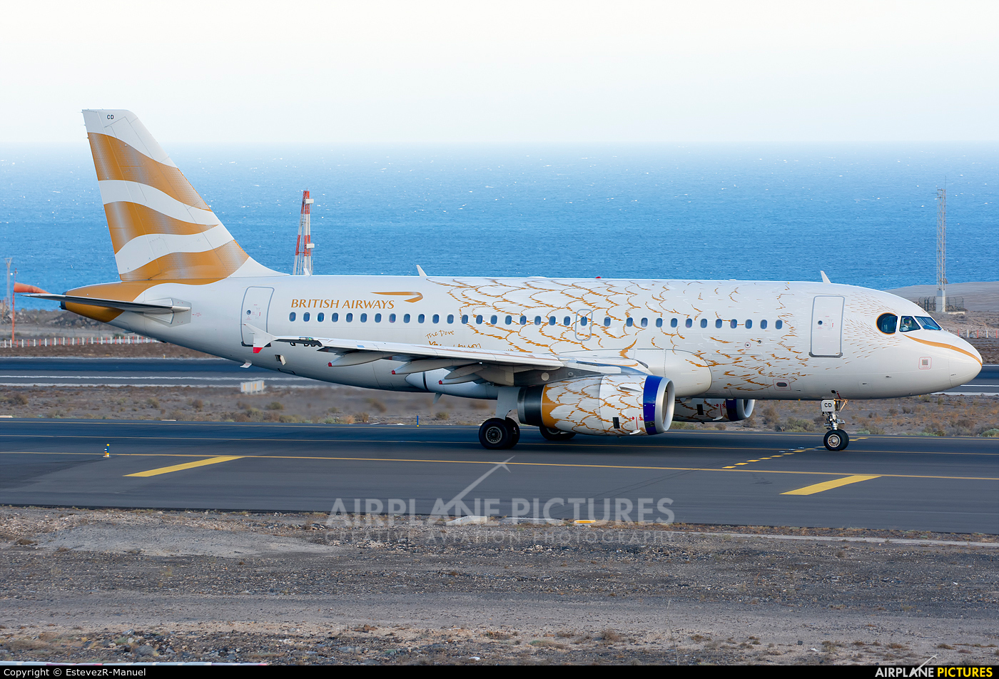 British Airways G-DBCD aircraft at Tenerife Sur - Reina Sofia