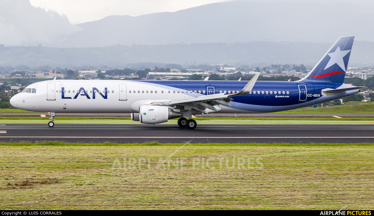 LAN Airlines CC-BEH aircraft at San Jose - Juan Santamaría Intl