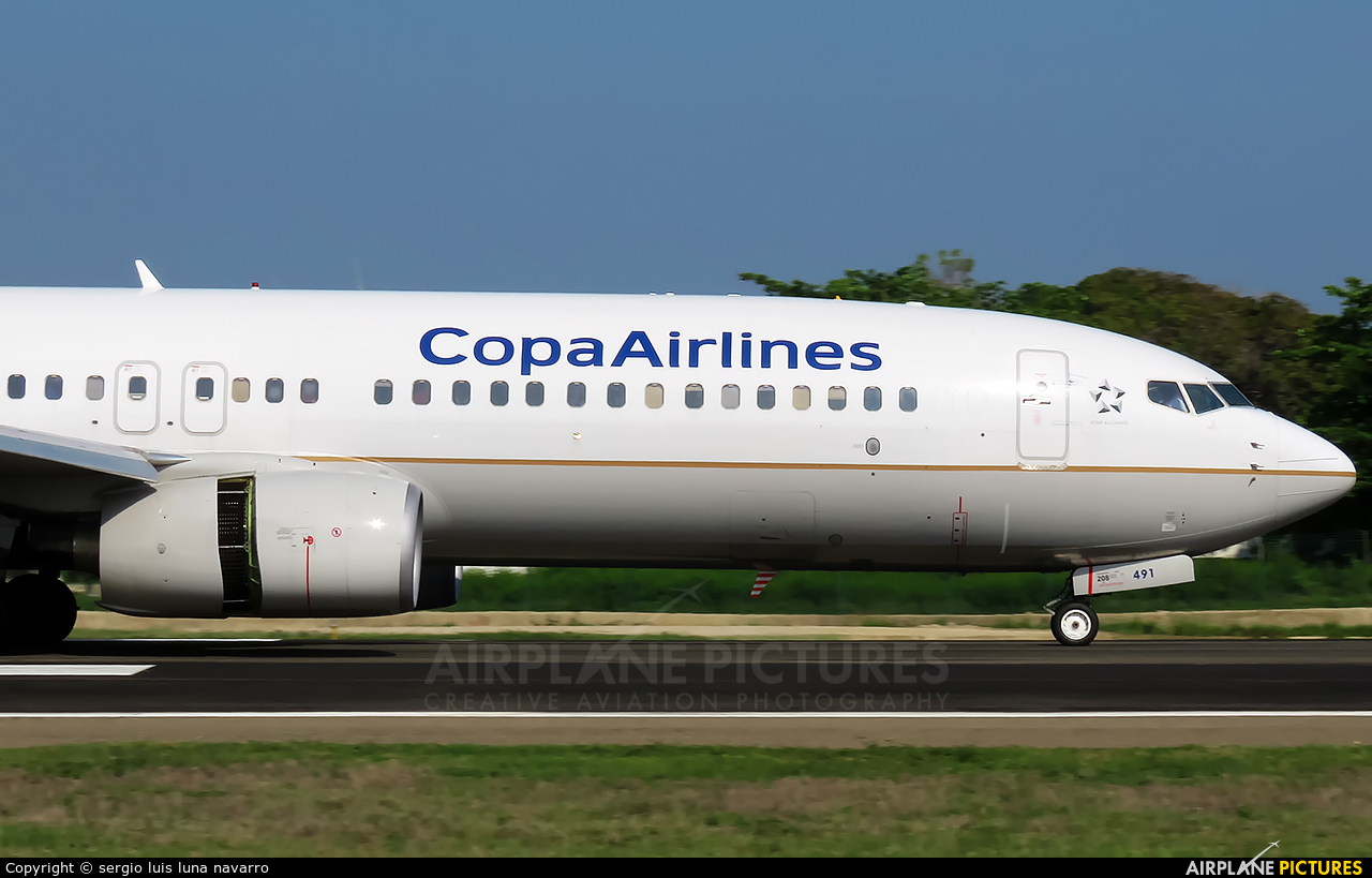 Copa Airlines HP-1539CMP aircraft at Cartagena - Rafael Núñez