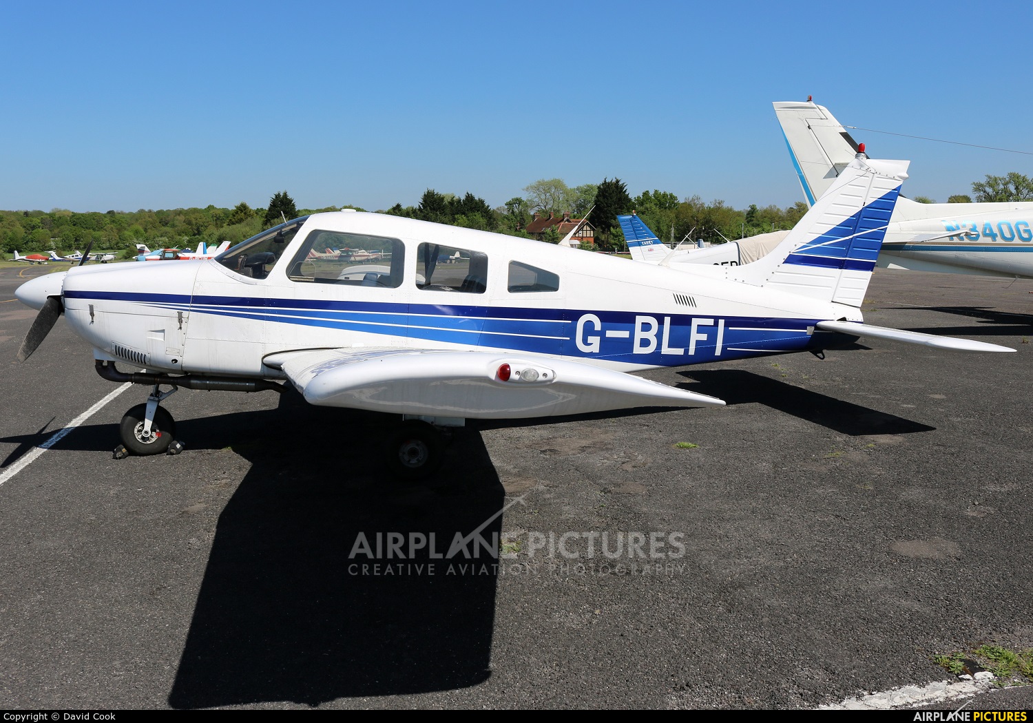 Bonus Aviation G-BLFI aircraft at Elstree